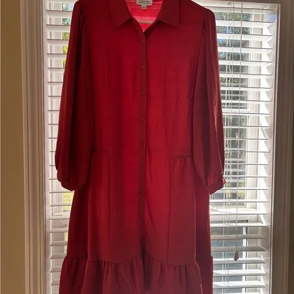 Tahari ASL Long Sleeve Dress - Picture 4 of 4
